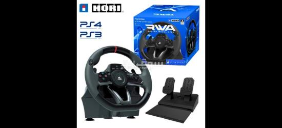 عجلة قيادة Apex Racing الأصلية من Hori RWA لأجهزة PS4/PS3/PC/Playstation 4