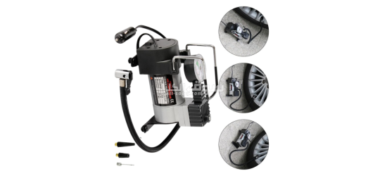 Air Compresseur et Gonfleur de pneu DC 12V prise allume ci-gare